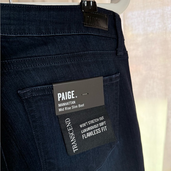 Paige Manhattan Slim Boot Cut mid rise size 29 - Picture 8 of 9